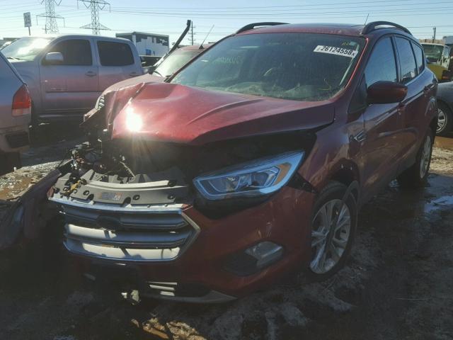 1FMCU9GD7HUC61138 - 2017 FORD ESCAPE SE RED photo 2