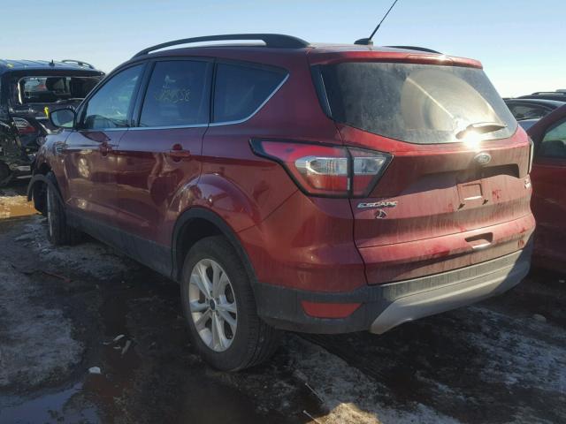 1FMCU9GD7HUC61138 - 2017 FORD ESCAPE SE RED photo 3