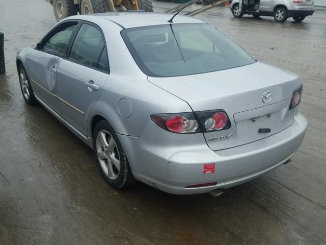 1YVHP80C475M05955 - 2007 MAZDA 6 I SILVER photo 3