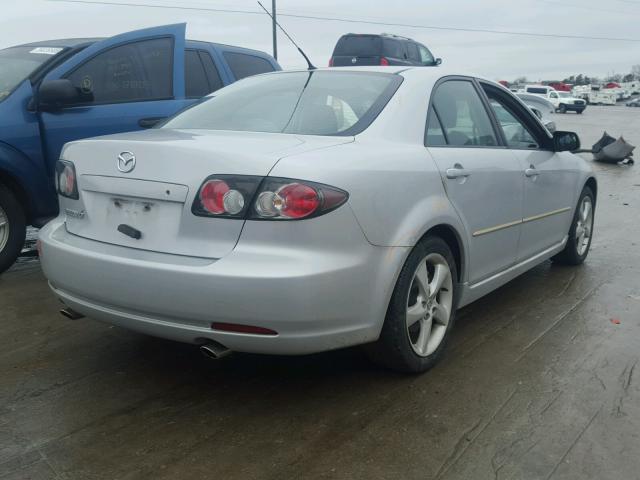 1YVHP80C475M05955 - 2007 MAZDA 6 I SILVER photo 4