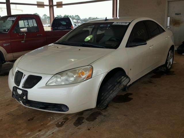 1G2ZH57N684236921 - 2008 PONTIAC G6 GT WHITE photo 2