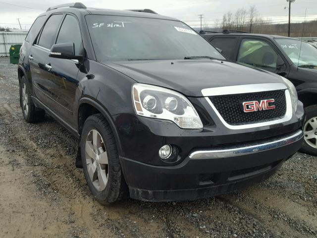 1GKKVRED4BJ238610 - 2011 GMC ACADIA SLT BLACK photo 1