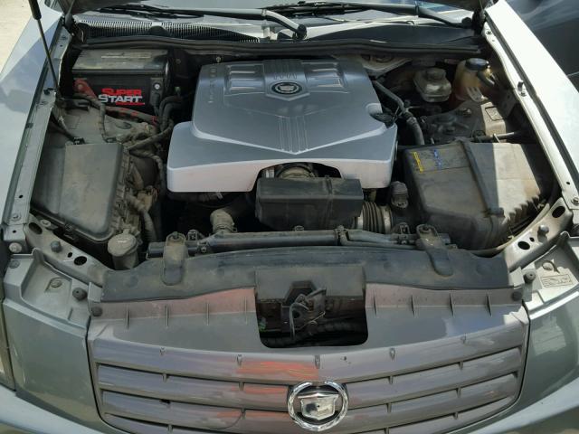 1G6DP567750103618 - 2005 CADILLAC CTS HI FEA GRAY photo 7