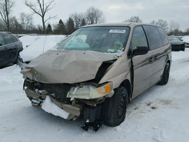 5FNRL18594B040976 - 2004 HONDA ODYSSEY LX TAN photo 2