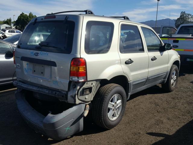 1FMYU02Z95KA89139 - 2005 FORD ESCAPE XLS TAN photo 4