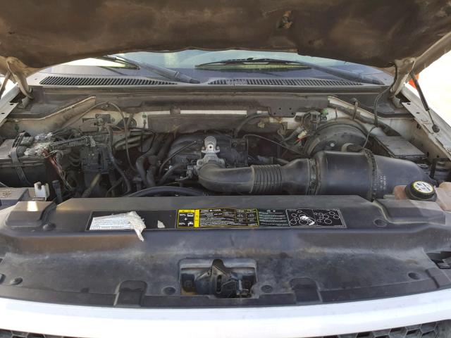 1FTZX17271NB91873 - 2001 FORD F150 WHITE photo 7