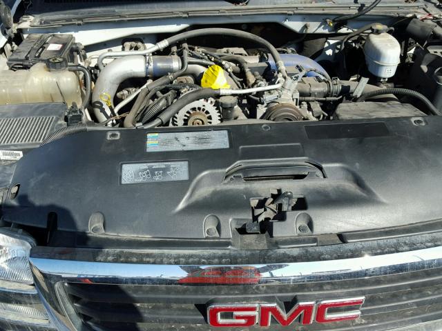 1GTHC24184E130867 - 2004 GMC SIERRA C25 WHITE photo 7