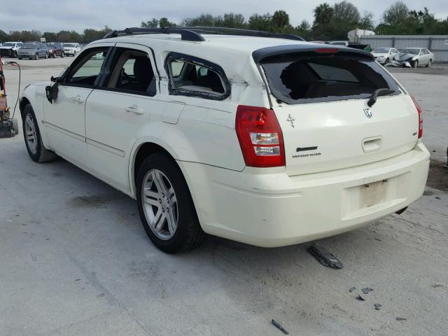 2D4FV47VX6H176923 - 2006 DODGE MAGNUM SXT WHITE photo 3