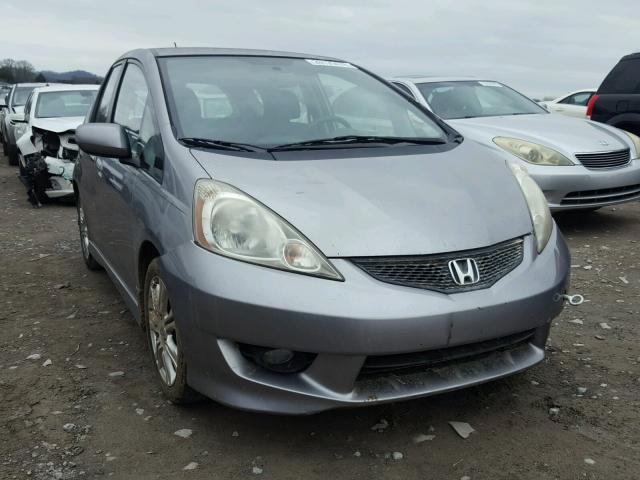 JHMGE88419S035555 - 2009 HONDA FIT SPORT GRAY photo 1