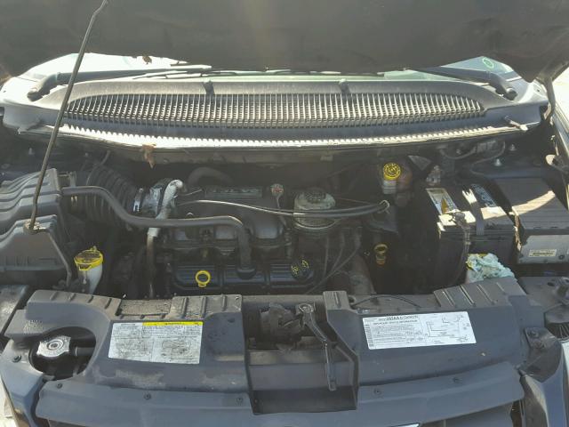 1A4GP45R26B753559 - 2006 CHRYSLER TOWN & COU BLACK photo 7