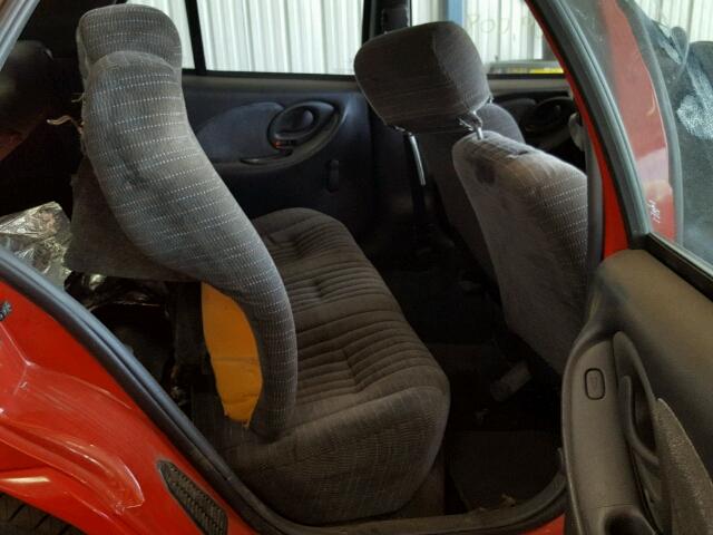 1G2NE52M4TC773954 - 1996 PONTIAC GRAND AM S RED photo 6