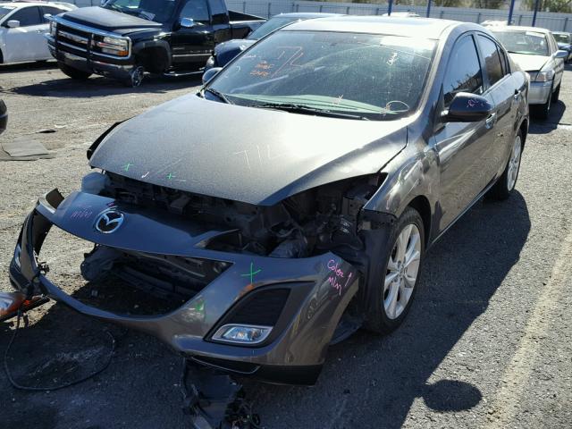 JM1BL1S61A1304814 - 2010 MAZDA 3 S GRAY photo 2