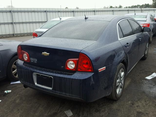 1G1ZH57B594257903 - 2009 CHEVROLET MALIBU 1LT BLUE photo 4