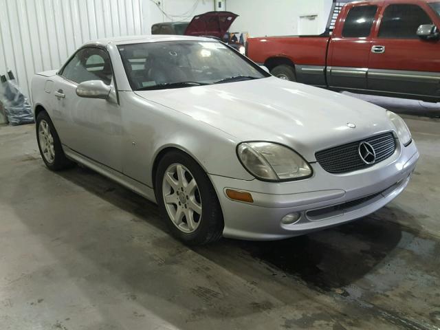 WDBKK49F53F283027 - 2003 MERCEDES-BENZ SLK 230 KO SILVER photo 1