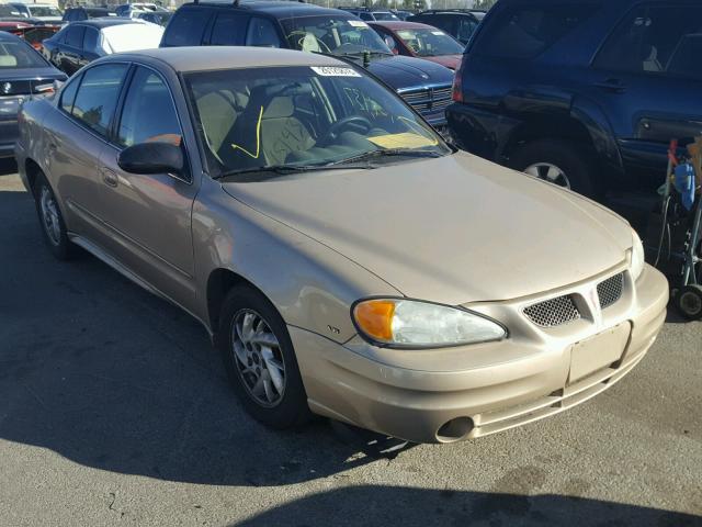 1G2NF52E74M697454 - 2004 PONTIAC GRAND AM S Qızıl foto 1