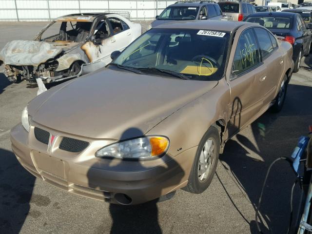 1G2NF52E74M697454 - 2004 PONTIAC GRAND AM S Qızıl foto 2
