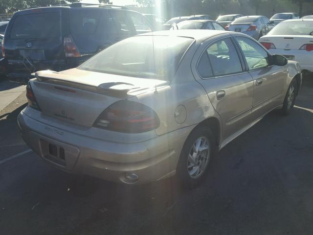 1G2NF52E74M697454 - 2004 PONTIAC GRAND AM S Qızıl foto 4