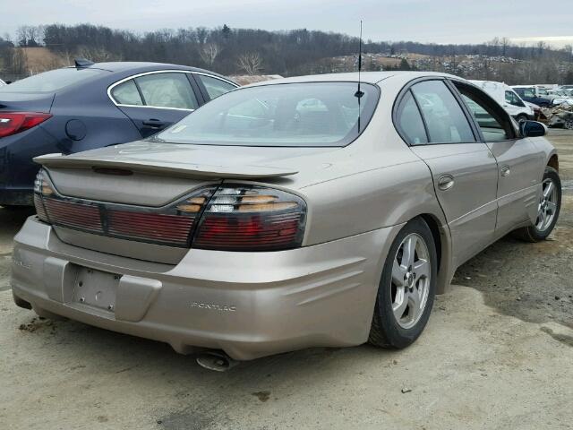 1G2HY54K134179168 - 2003 PONTIAC BONNEVILLE TAN photo 4