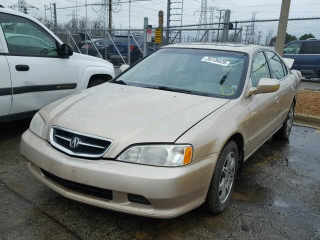 19UUA5665YA065912 - 2000 ACURA 3.2TL TAN photo 2