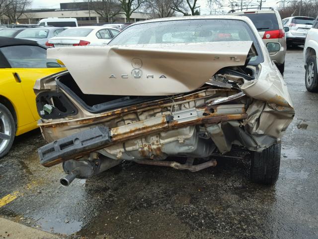 19UUA5665YA065912 - 2000 ACURA 3.2TL TAN photo 9