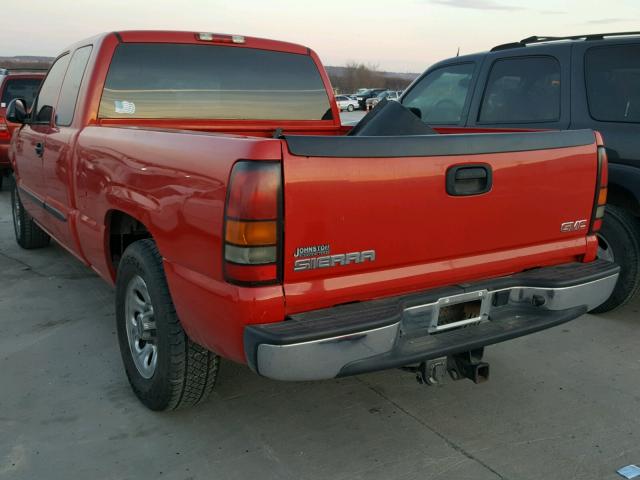 1GTEC19V86Z229774 - 2006 GMC NEW SIERRA RED photo 3