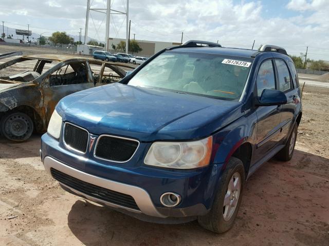 2CKDL63F076113940 - 2007 PONTIAC TORRENT TURQUOISE photo 2