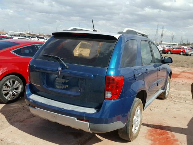 2CKDL63F076113940 - 2007 PONTIAC TORRENT TURQUOISE photo 4