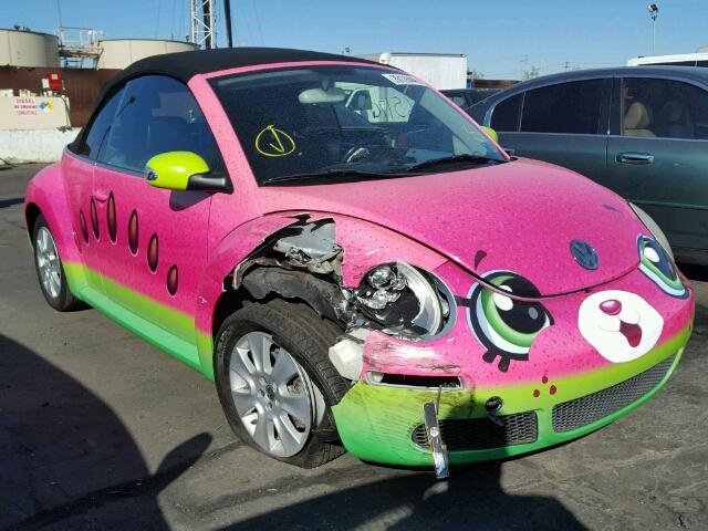 3VWRF31Y99M402201 - 2009 VOLKSWAGEN NEW BEETLE 粉色 照片 1