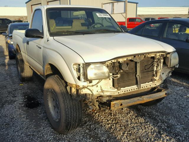 5TEPM62N34Z341865 - 2004 TOYOTA TACOMA WHITE photo 1