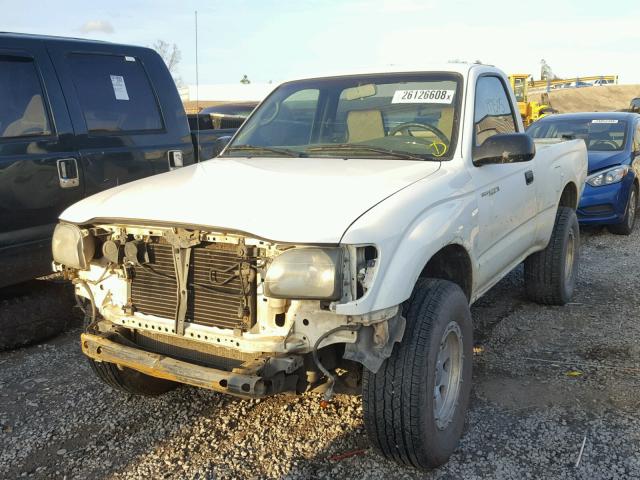 5TEPM62N34Z341865 - 2004 TOYOTA TACOMA WHITE photo 2