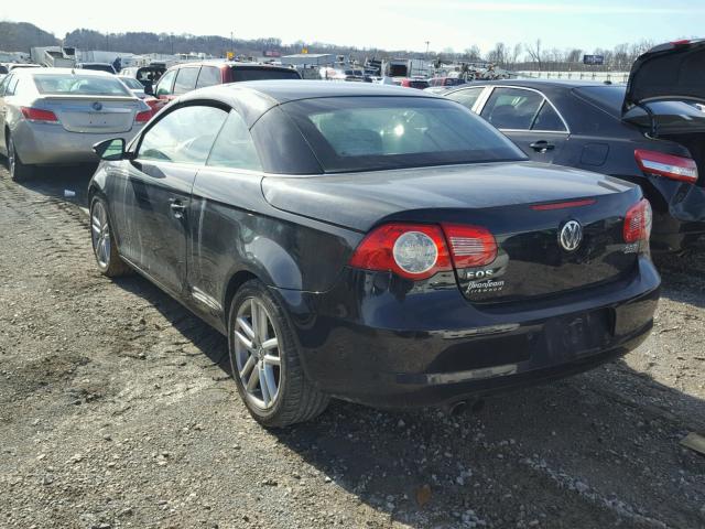 WVWFA71F79V019616 - 2009 VOLKSWAGEN EOS LUX BLACK photo 3