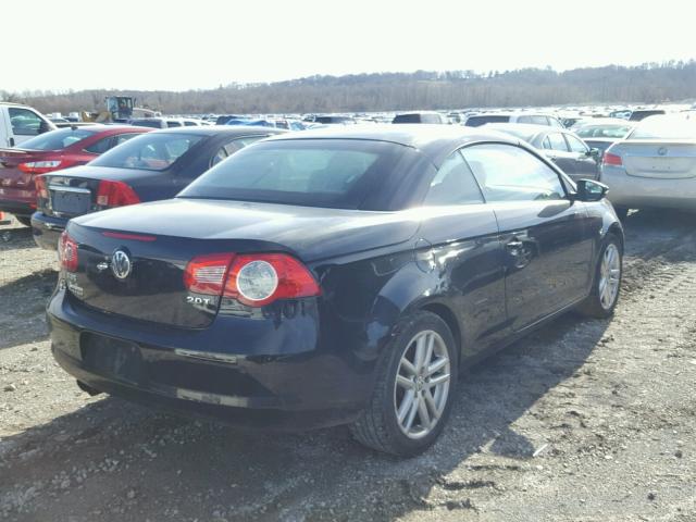 WVWFA71F79V019616 - 2009 VOLKSWAGEN EOS LUX BLACK photo 4