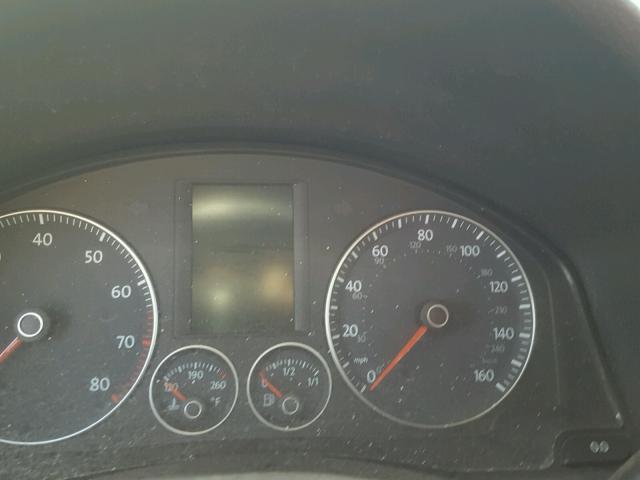 WVWFA71F79V019616 - 2009 VOLKSWAGEN EOS LUX BLACK photo 8