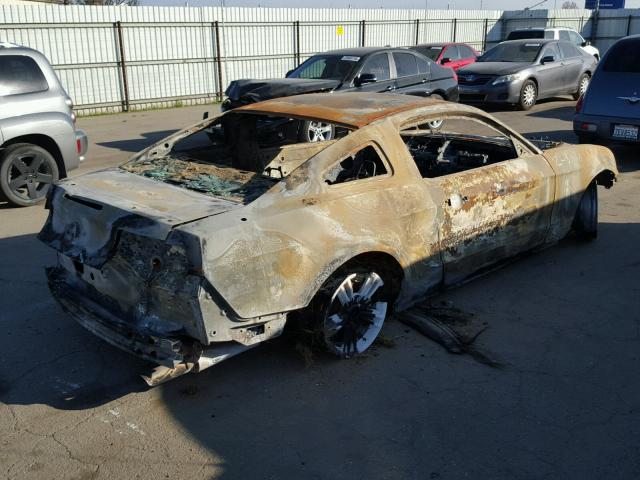 1ZVBP8ANXA5145142 - 2010 FORD MUSTANG BURN photo 4