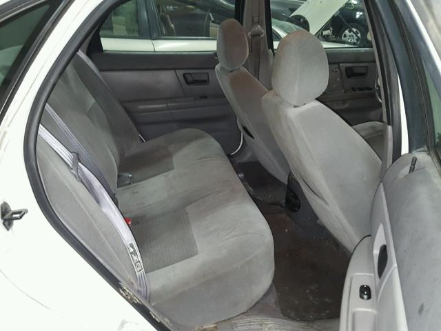 1FAFP53203G235399 - 2003 FORD TAURUS SE WHITE photo 6