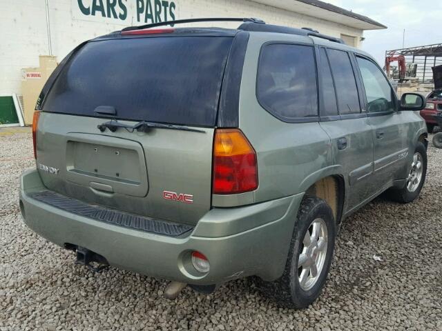 1GKDS13SX32184200 - 2003 GMC ENVOY GREEN photo 4