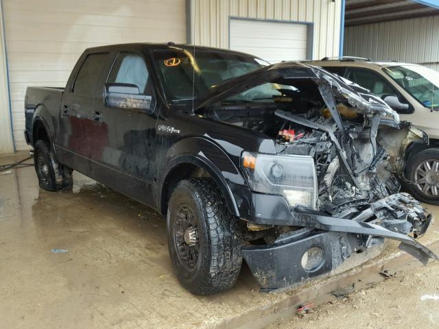 1FTFW1CF2DKF48185 - 2013 FORD F150 SUPER BLACK photo 1