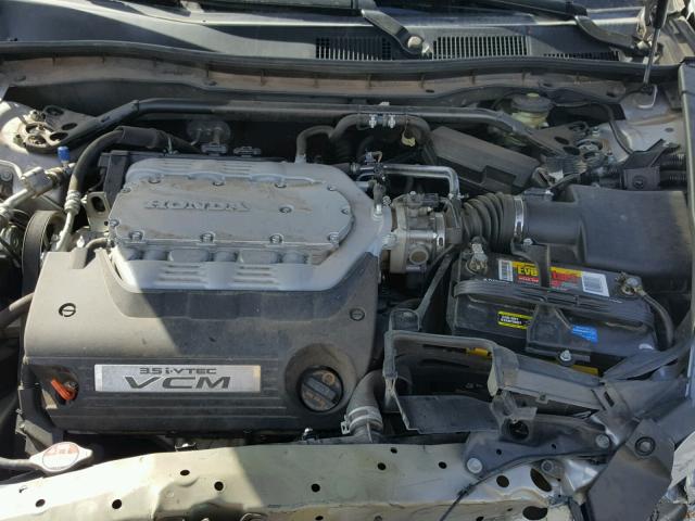 1HGCP3F89CA032372 - 2012 HONDA ACCORD EXL SILVER photo 7