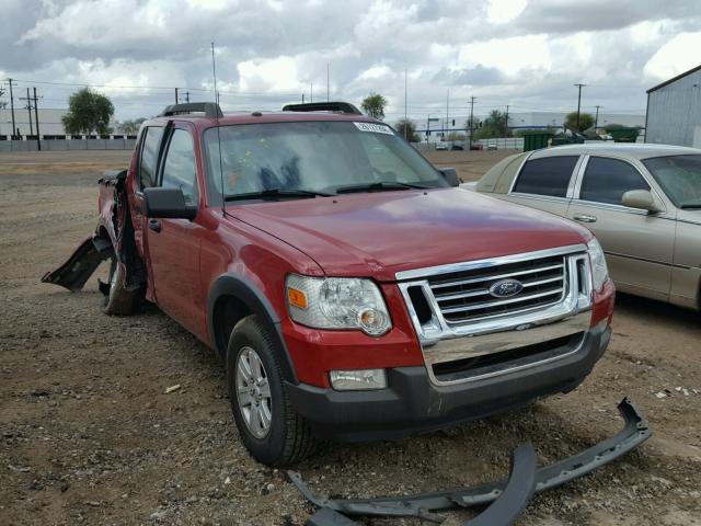 1FMEU31E89UA18480 - 2009 FORD EXPLORER S RED photo 1