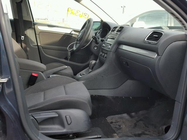 WVWDB7AJ3DW136329 - 2013 VOLKSWAGEN GOLF 蓝色 照片 5