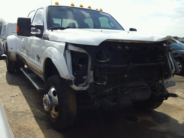 1FT8W3DT7BEA12272 - 2011 FORD F350 SUPER WHITE photo 1