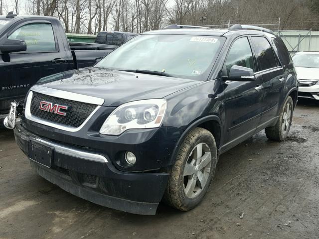 1GKKVSED6BJ161570 - 2011 GMC ACADIA SLT შავი ფოტო 2