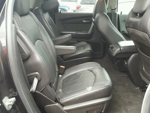 1GKKVSED6BJ161570 - 2011 GMC ACADIA SLT შავი ფოტო 6