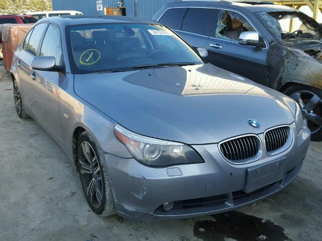 WBANB53577CP05064 - 2007 BMW 550 I GRAY photo 1