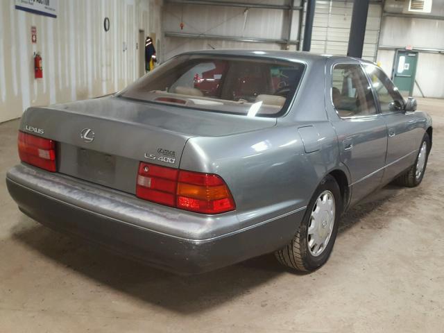 JT8BH22F3T0061070 - 1996 LEXUS LS 400 GRAY photo 4