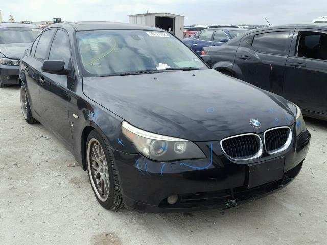 WBANA735X4B806132 - 2004 BMW 530 I BLACK photo 1