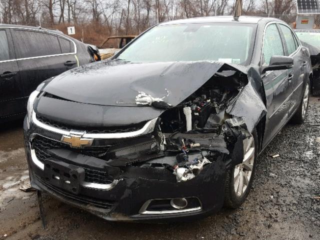 1G11E5SX4FF210760 - 2015 CHEVROLET MALIBU 2LT BLACK photo 2