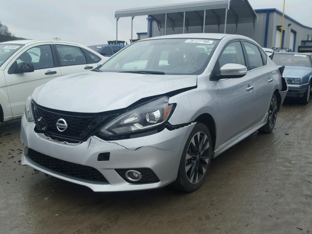 3N1AB7AP5GY304401 - 2016 NISSAN SENTRA S SILVER photo 2