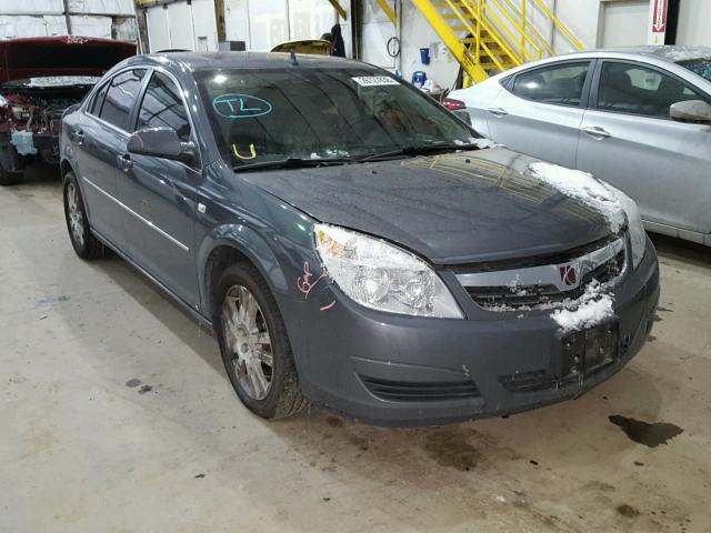 1G8ZS57N18F295502 - 2008 SATURN AURA XE GRAY photo 1