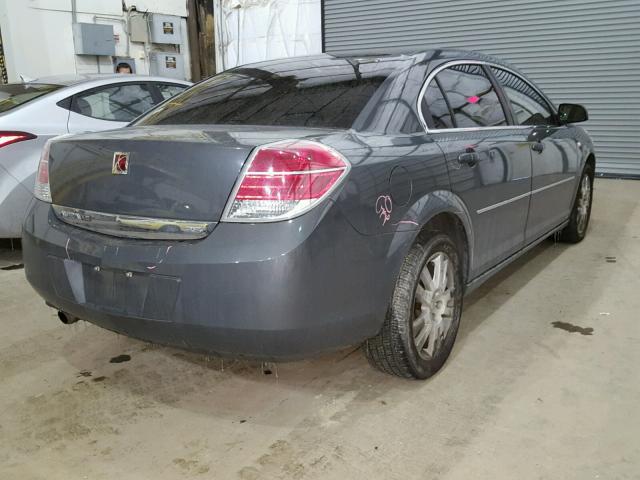 1G8ZS57N18F295502 - 2008 SATURN AURA XE GRAY photo 4